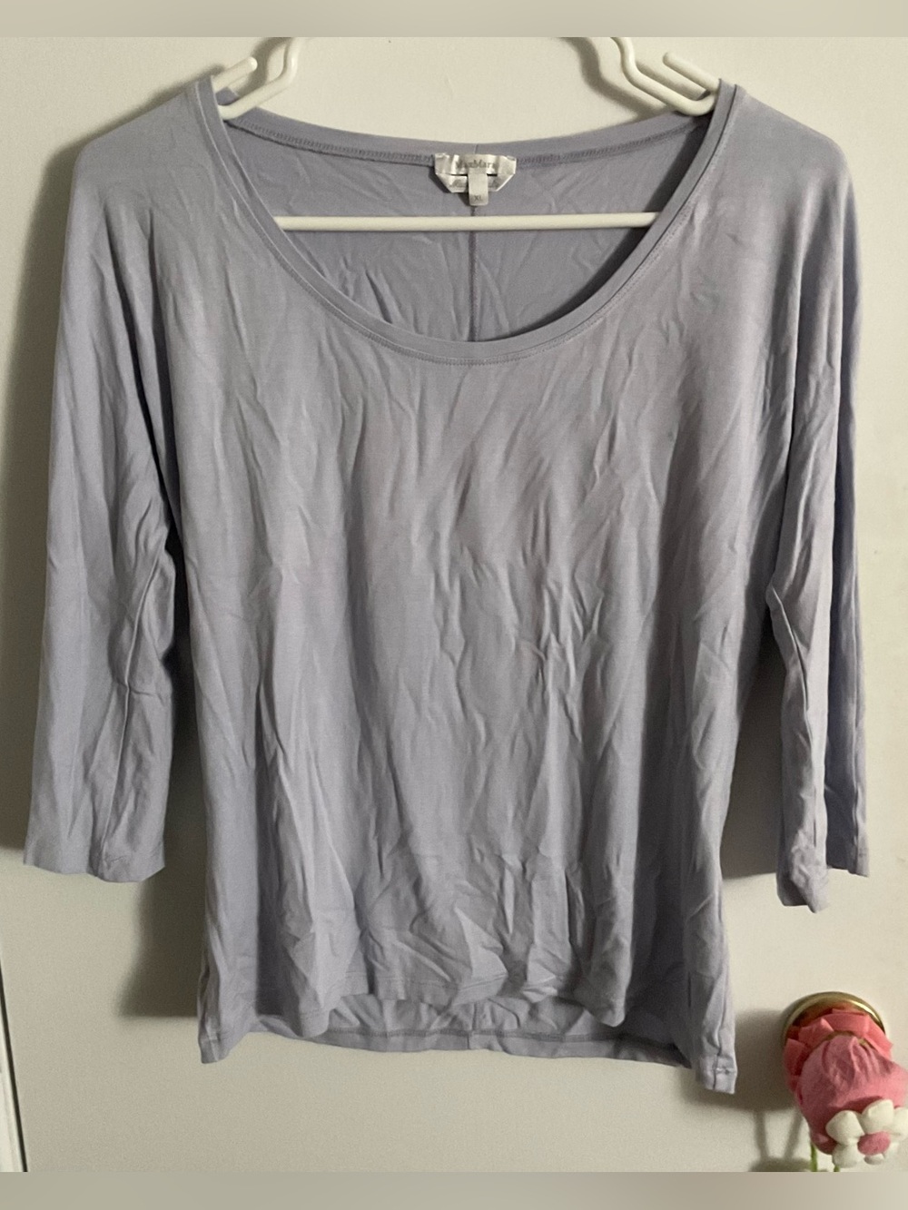 MaxMara 3/4 Sleeve Shirt Size XL